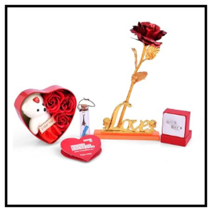 Red Love Stand With HeartBox