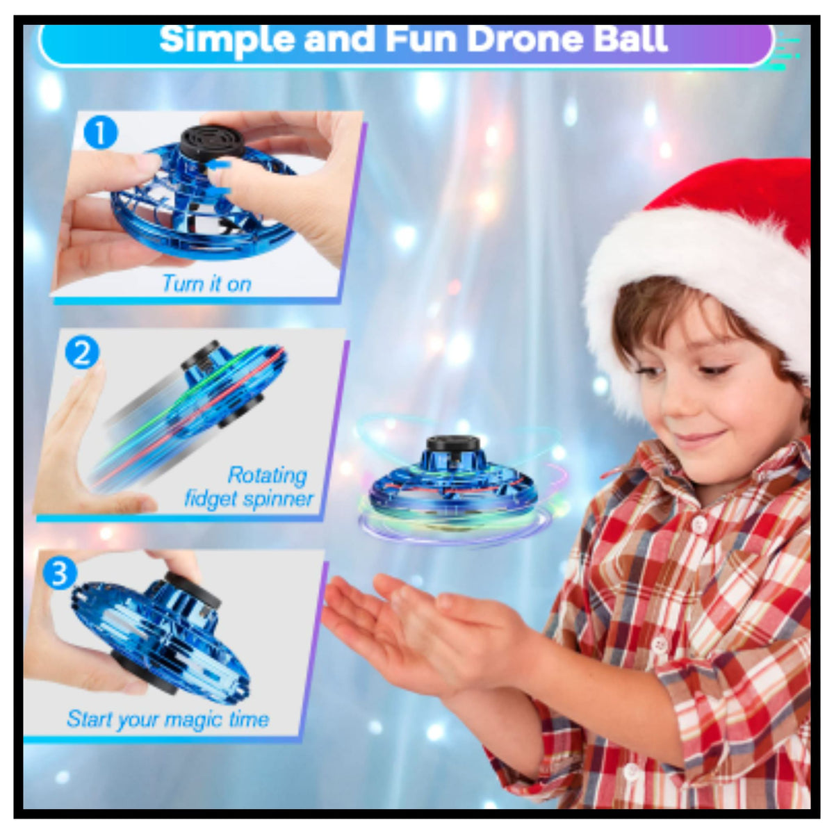 Magic Flying Orb Spinner Outdoor Toys