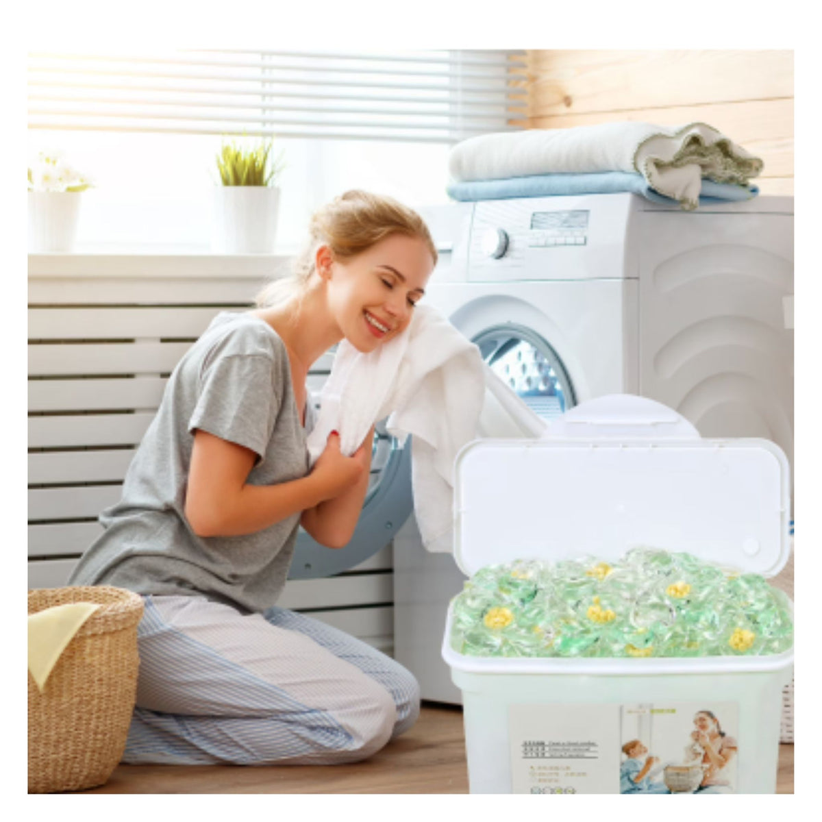 Washing Machine Detergent Pods (PACK OF 2)
