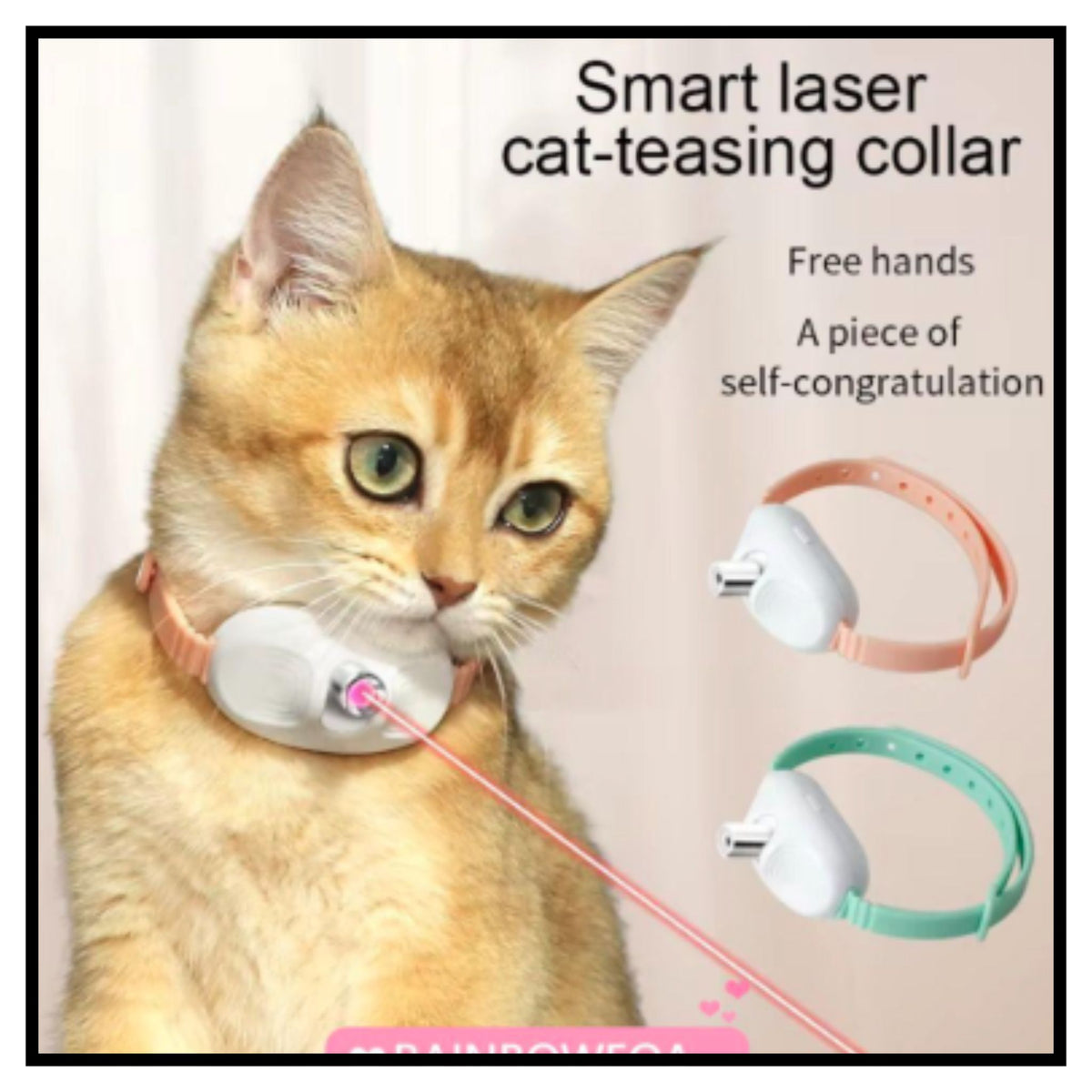 Automatic Cat Toys with LED Light