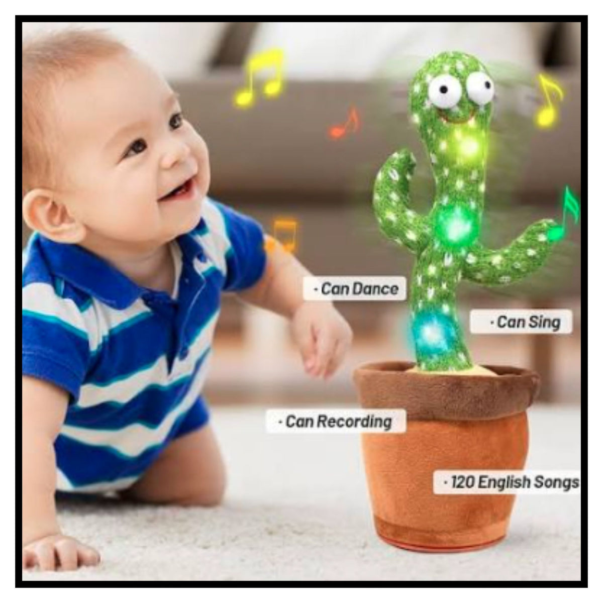 Toys Talking Cactus Baby Toys Dancing Cactus