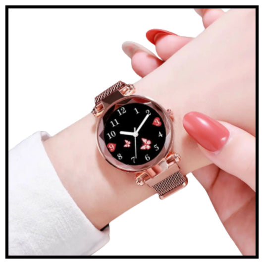 ⌚ Women's Butterfly Design Analog Watch Combo Set – Butterfly Watch with Bracelet, Necklace and Earrings Combo Gift Set for Women