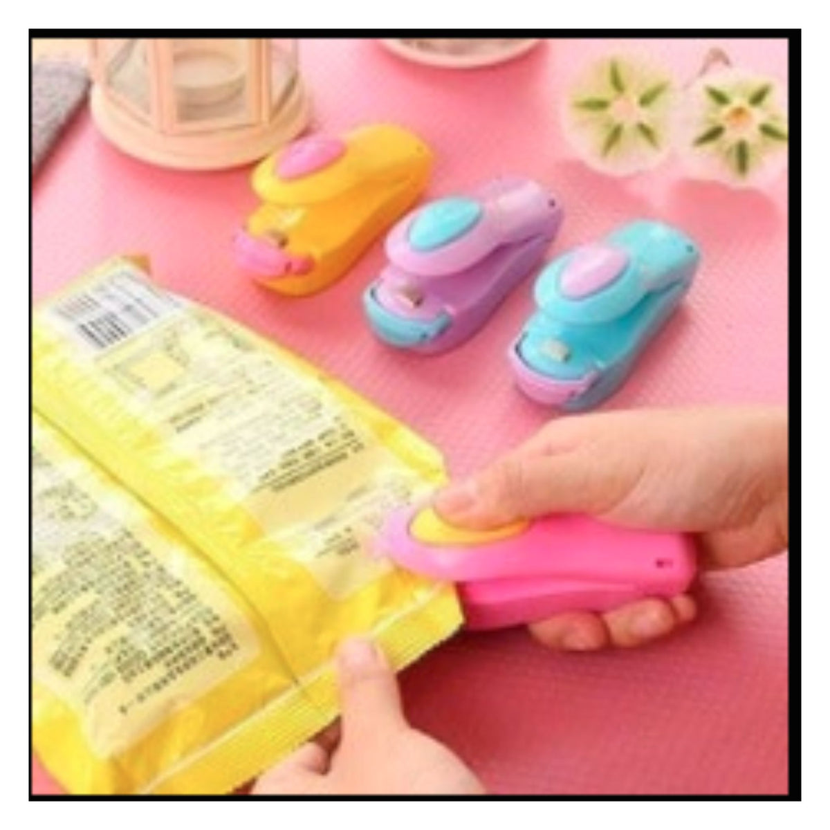 Handheld Portable Mini Bag Sealer Sealing Snack Bag