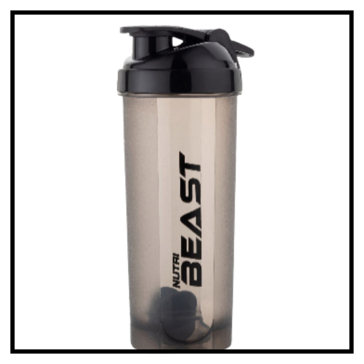 💪 Protein Shaker Bottle – Leakproof Gym Shaker for Protein Shakes and Smoothies – Nutri Beast Shaker Bottle