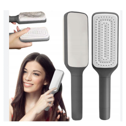 Self Cleaning Hair Comb self cleaning hair brush women men detangling