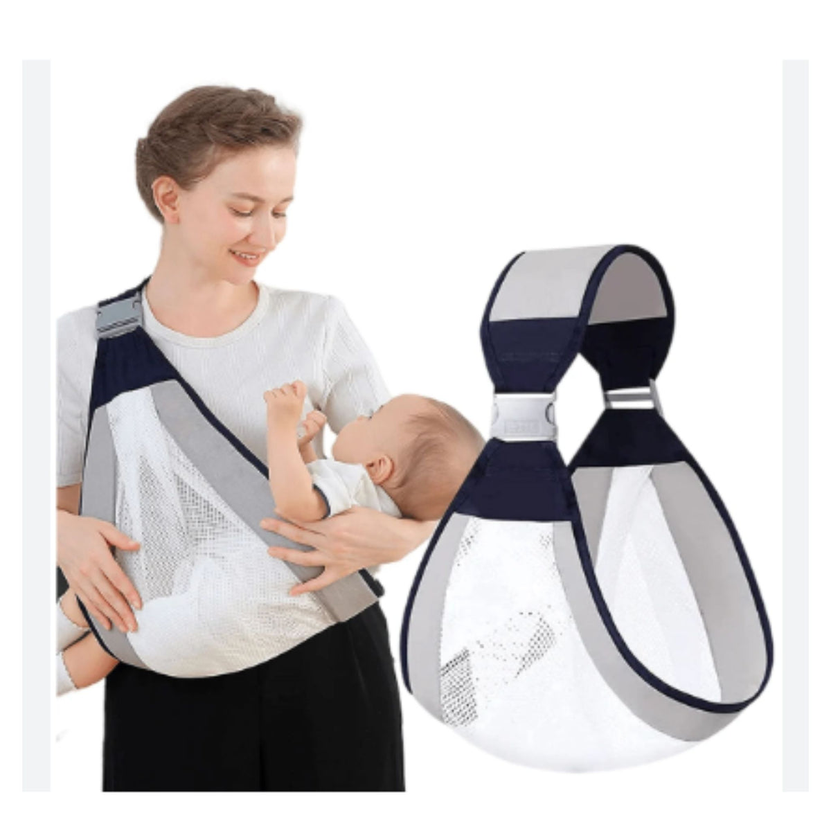 baby sling carrier adjustable baby holder hip seat carrier breathable for newborn mother
