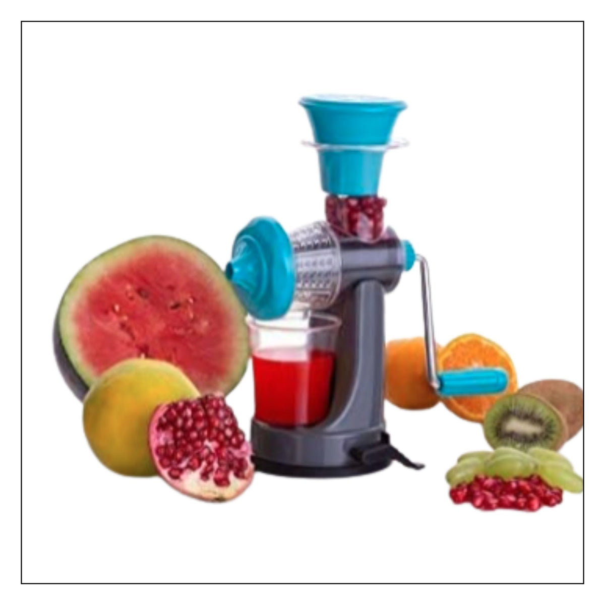 fruit and vegetable manual juicer mixer no electricity needed