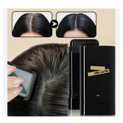 hair dye stick instant grey hair root touch up stick black long lasting for men women-+-
 8