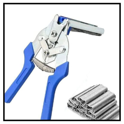 Hog ring plier upholstery installation kit wire clip pliers multi utility tool