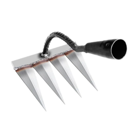 iron rake for gardening and weeding heavy duty garden tool