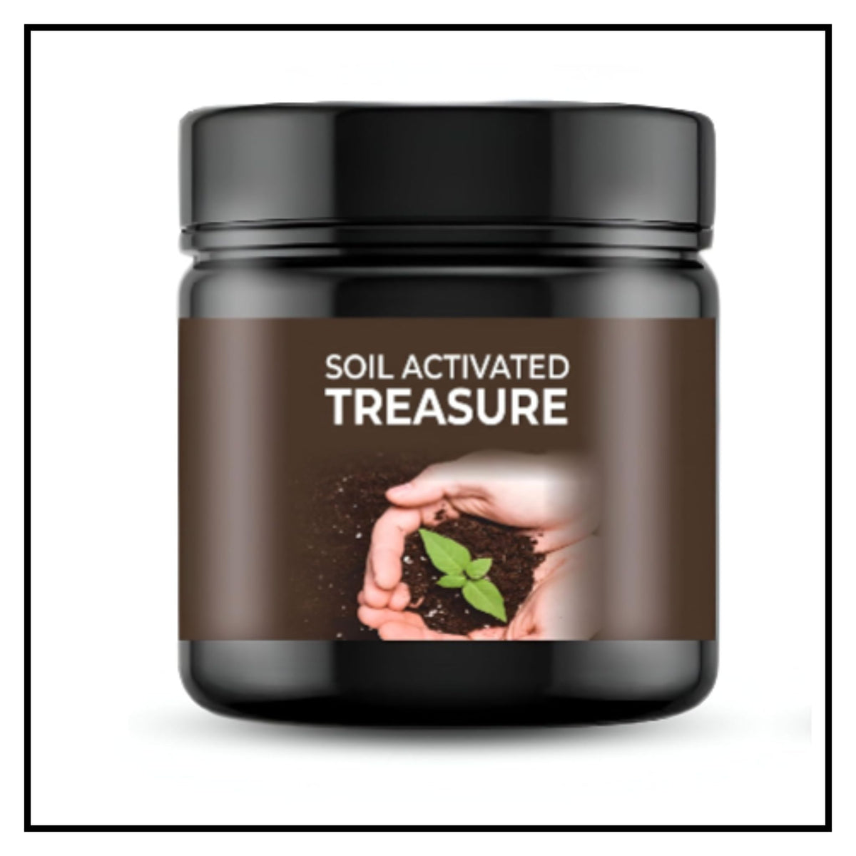 Soil active treasure fertilizer potting mix soil for plants pack of 2 jar