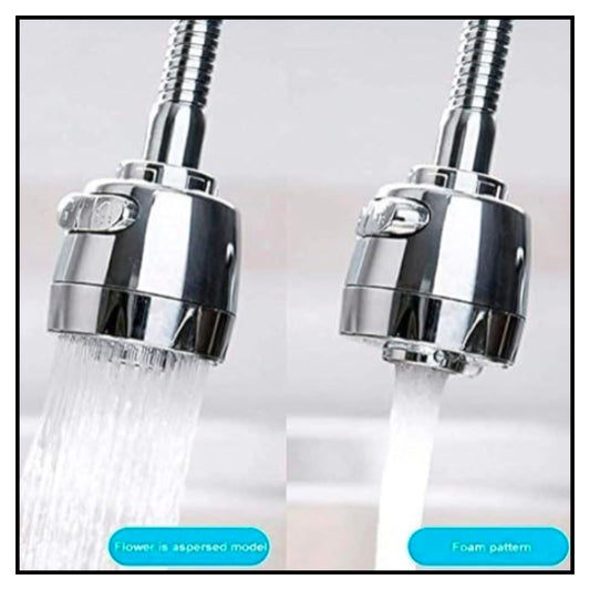 stainless steel 360 degree flexible tap extender for kitchen sink