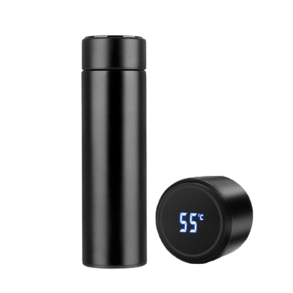 temperature water bottle with led display