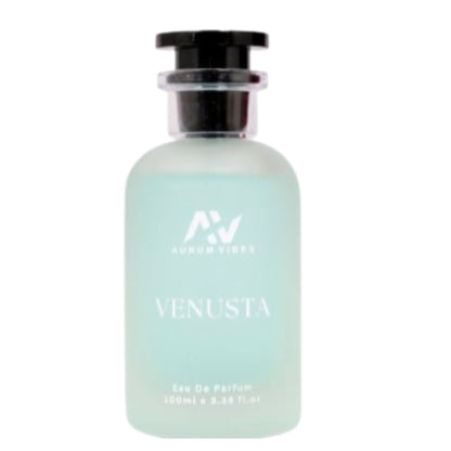 Venusta Male Perfume 100ML Frosted Mint Green Bottle - Premium Long Lasting Masculine Perfume for Men